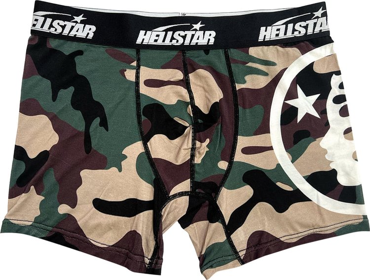 Hellstar Boxer Briefs 3 Pack BlackGreyCamo