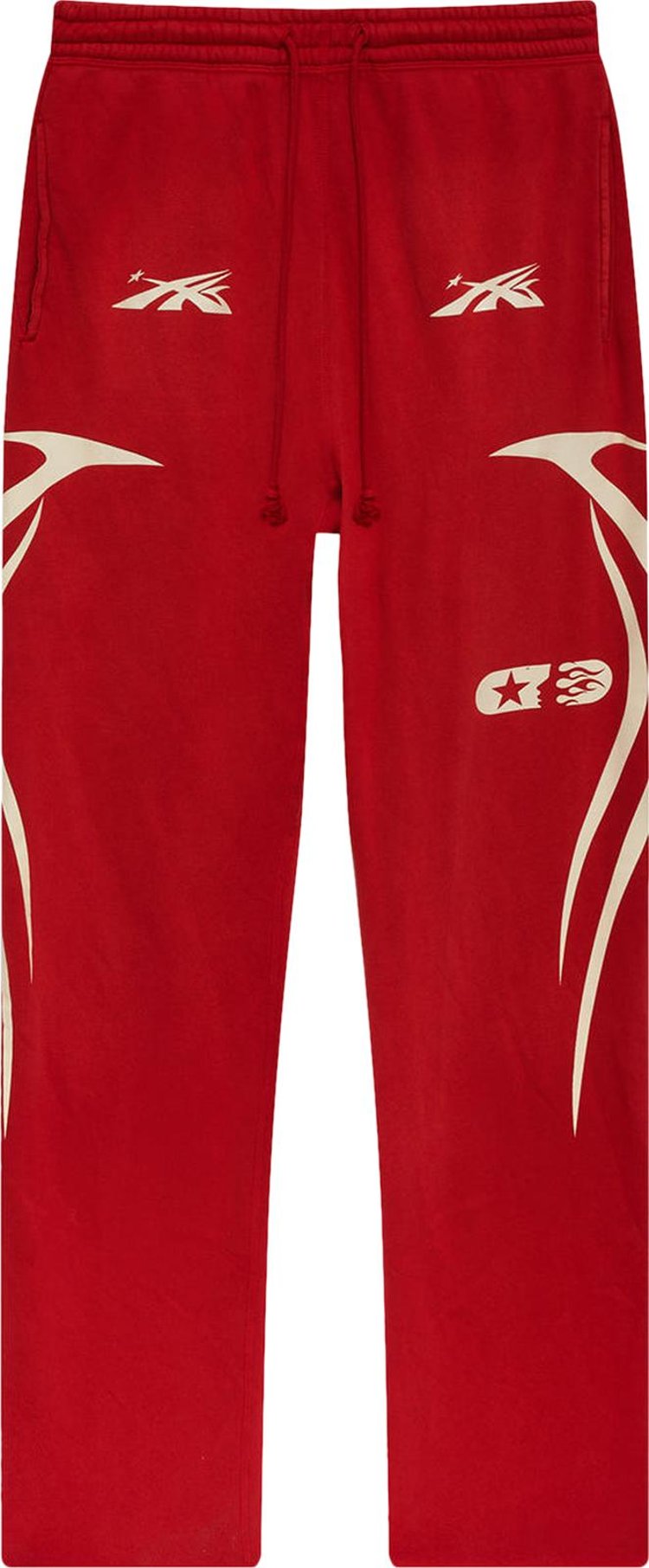 Hellstar Sports Sweatpants 'Red'
