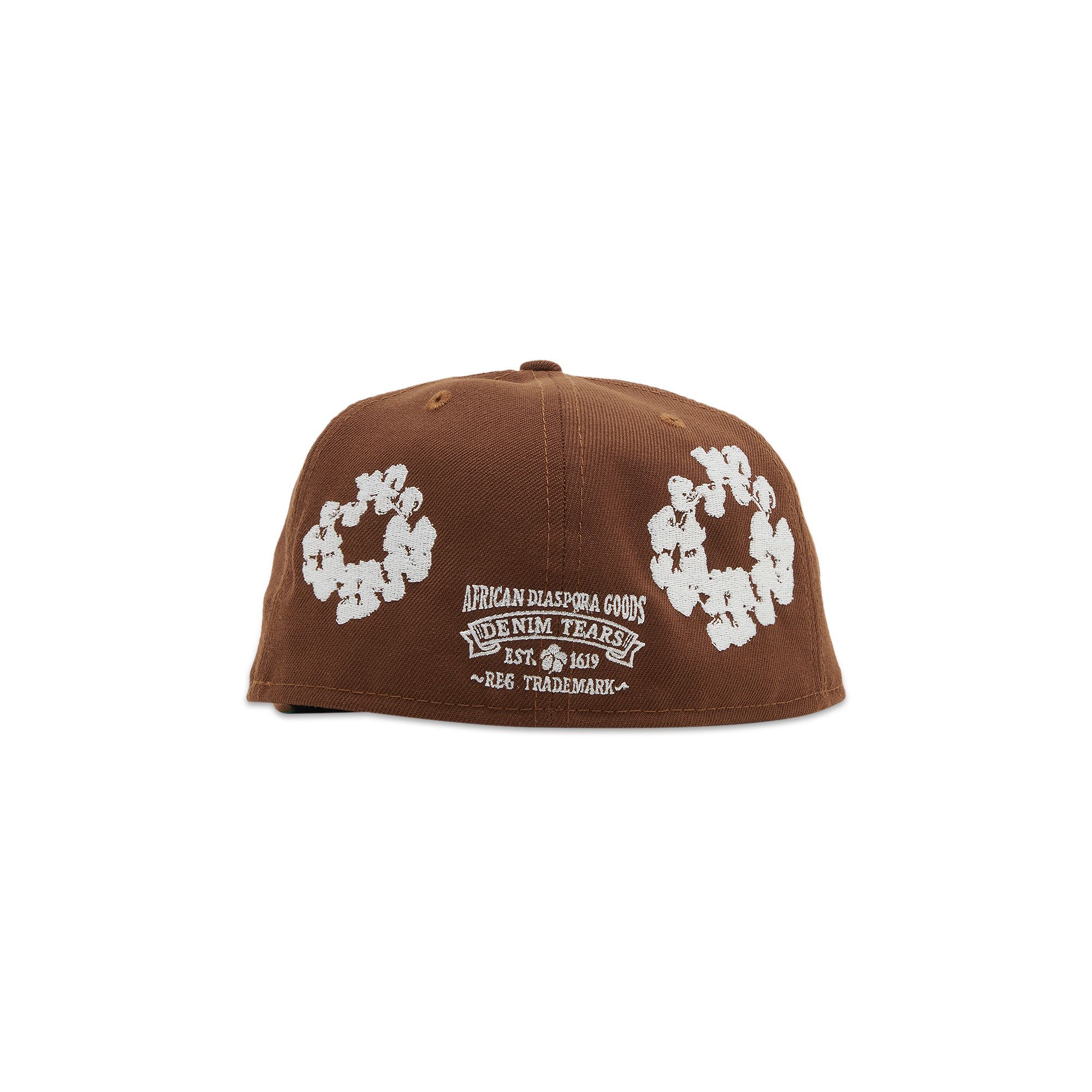 Buy Denim Tears x New Era Cotton Wreath 59/50 'Brown' - 5650