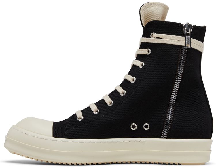 Rick Owens DRKSHDW Fogachine Pentagram Embroidery High Black Milk