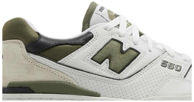 New Balance 550 White Dark Olivine