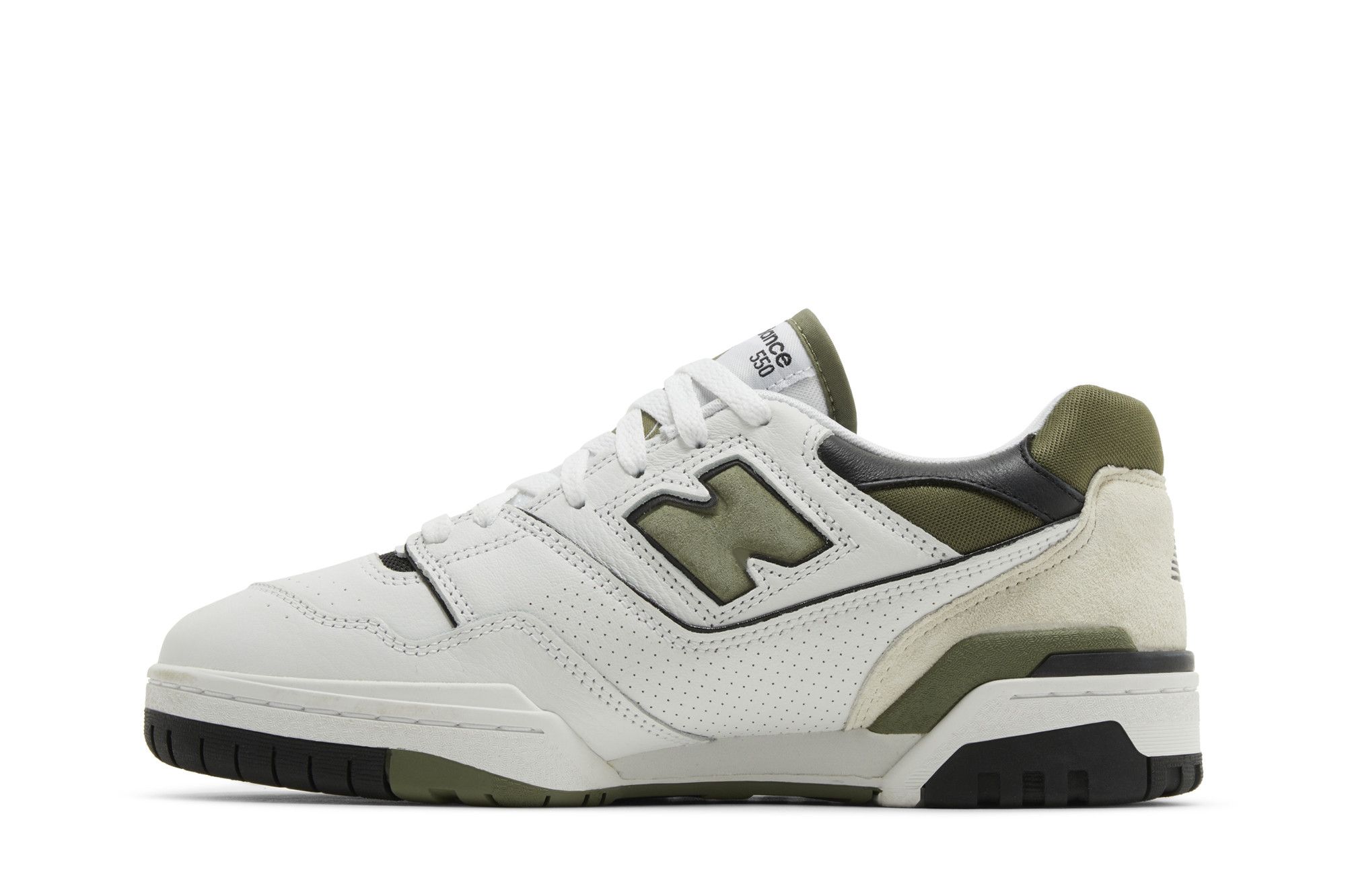 Buy New Balance 550 'White Dark Olivine' - BB550DOB | GOAT