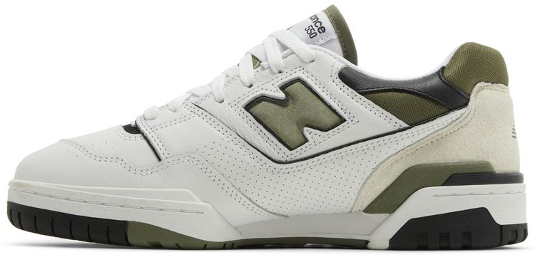 New Balance 550 White Dark Olivine