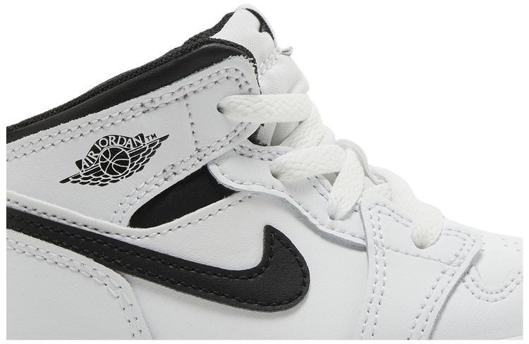 Air Jordan 1 Mid TD White Black