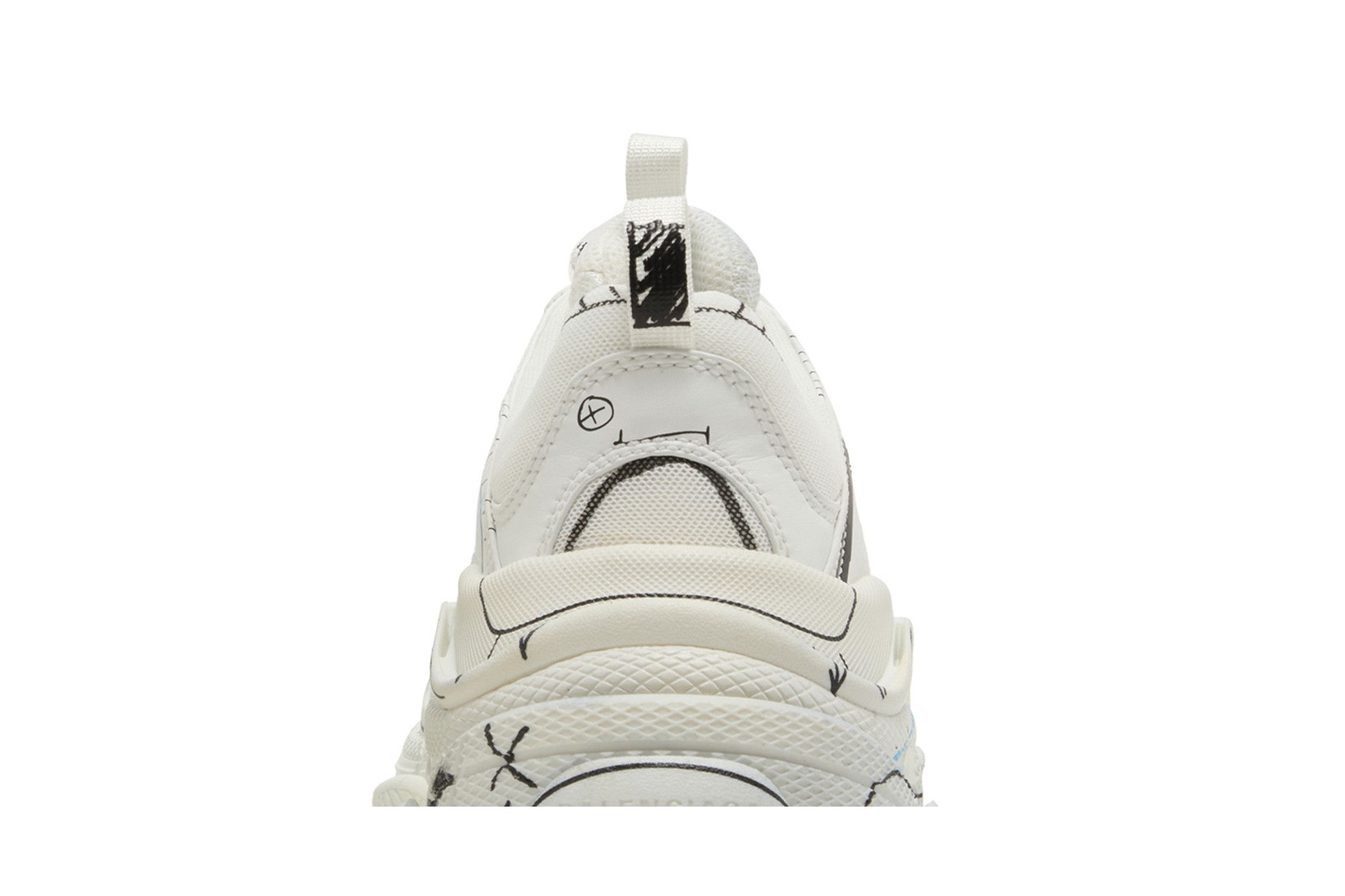 Buy Balenciaga Triple S Sneaker 'Sketch - White' - 536737