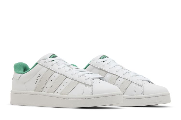 adidas gazelle silver green womens adidas Kids' Grade School Campus 00s Shoes, Size 5.5, Dark Green/White