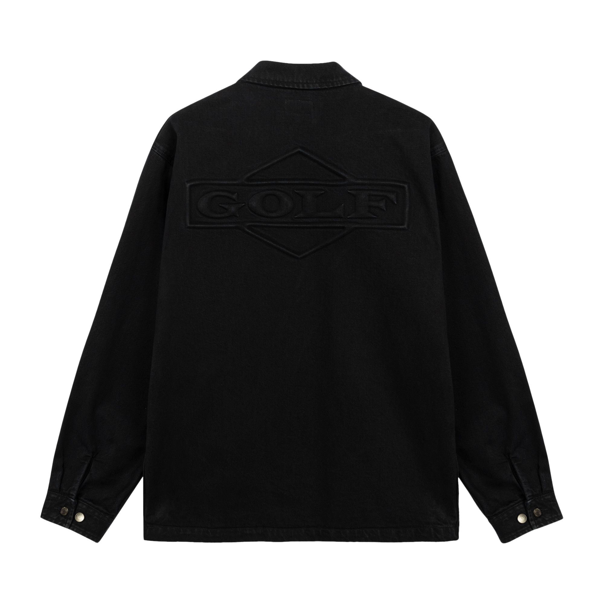 Buy GOLF WANG Deuce Denim Jacket 'Black' - SS24OU1011 BLAC | GOAT