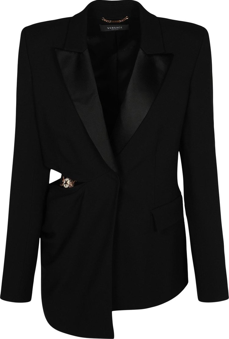 Versace Slash Jacket Black