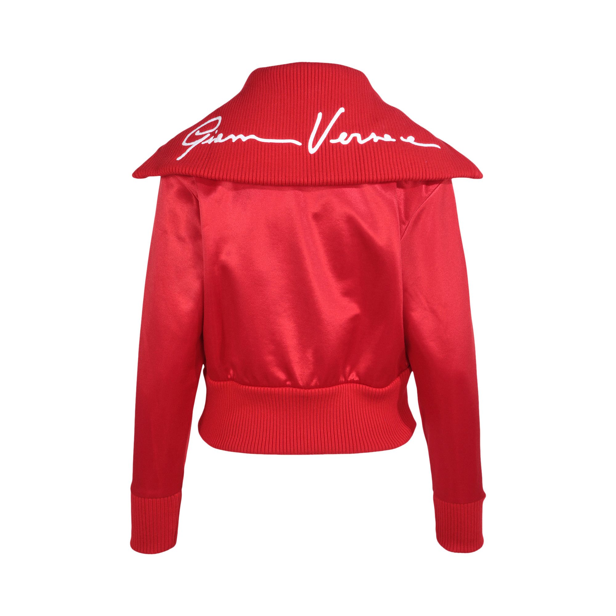 ジャケット・アウター VERSACE track jacket La Greca Nylon Gym Track Jacket Gray | VERSACE US