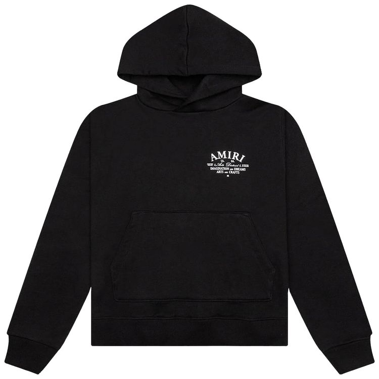 Amiri Arts District Hoodie Black