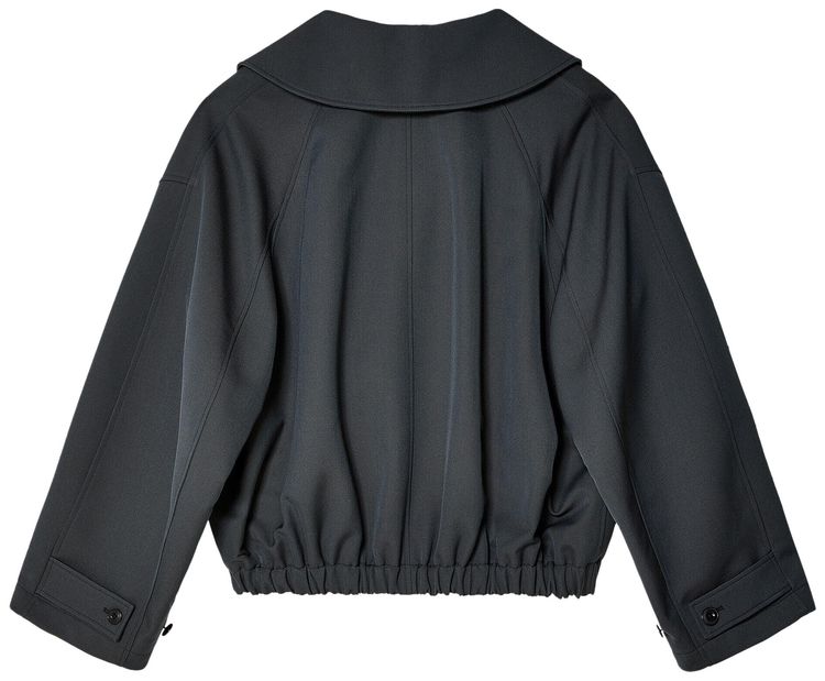 Lemaire Short Trench Blouson Dark Grey