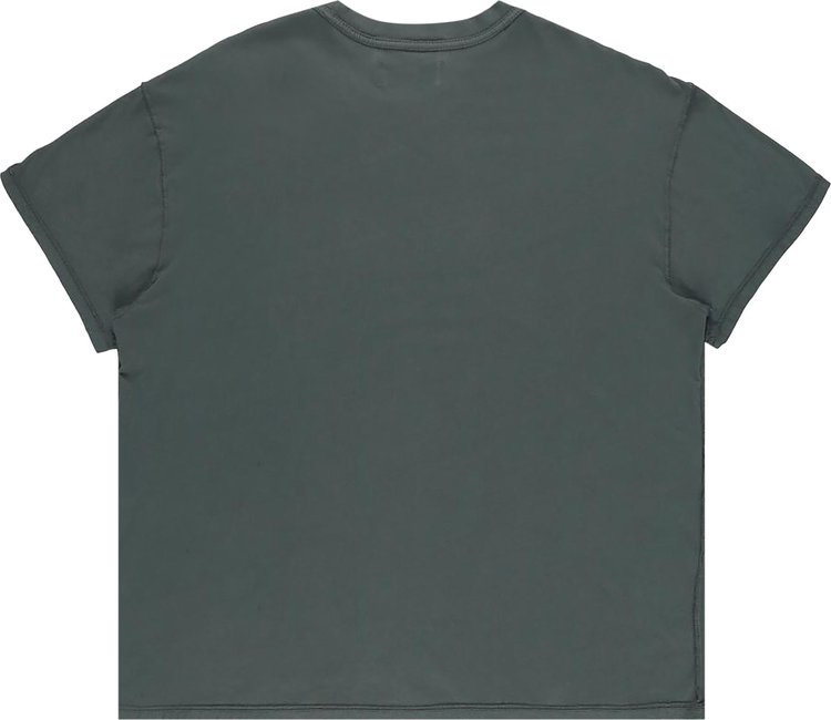 Les Tien Inside Out T Shirt Dark Moss