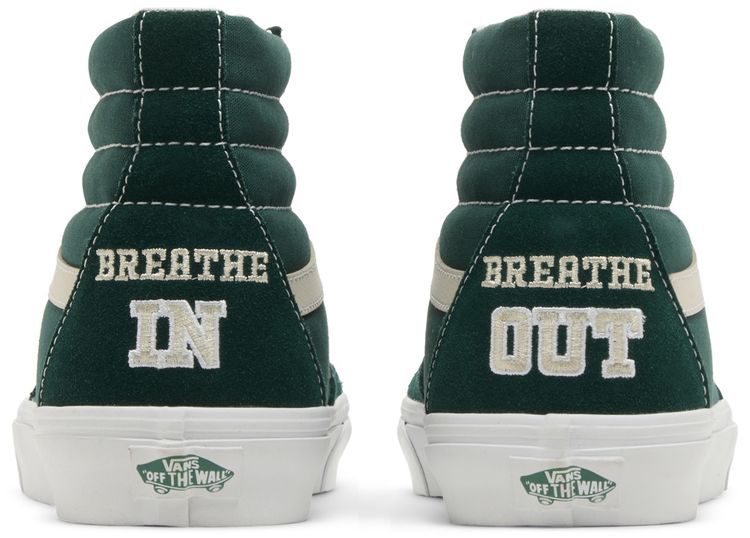 Vans Sk8 Hi Team Wellness   Green