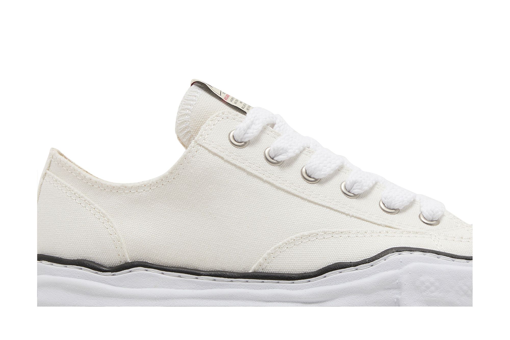 Size 10.0 Maison Mihara Yasuhiro Peterson OG Sole Canvas Low 'White'