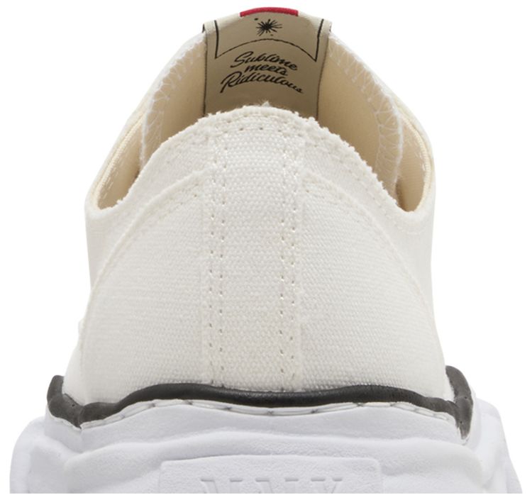 Maison Mihara Yasuhiro Peterson OG Sole Canvas Low White