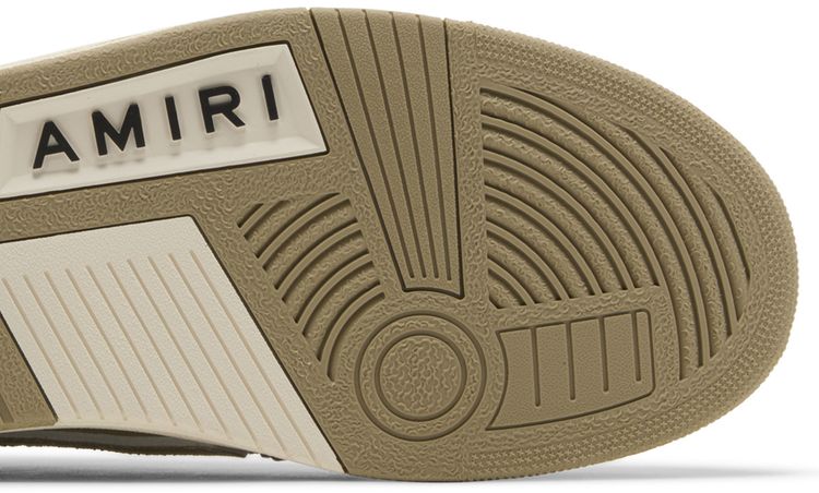 Amiri Chunky Canvas Skel Top Low Green