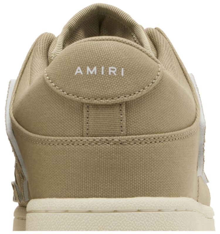 Amiri Chunky Canvas Skel Top Low Green