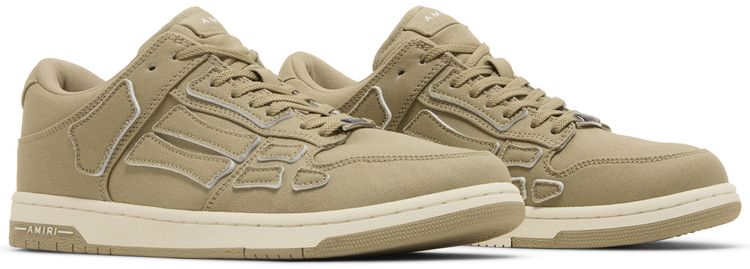 Amiri Chunky Canvas Skel Top Low Green