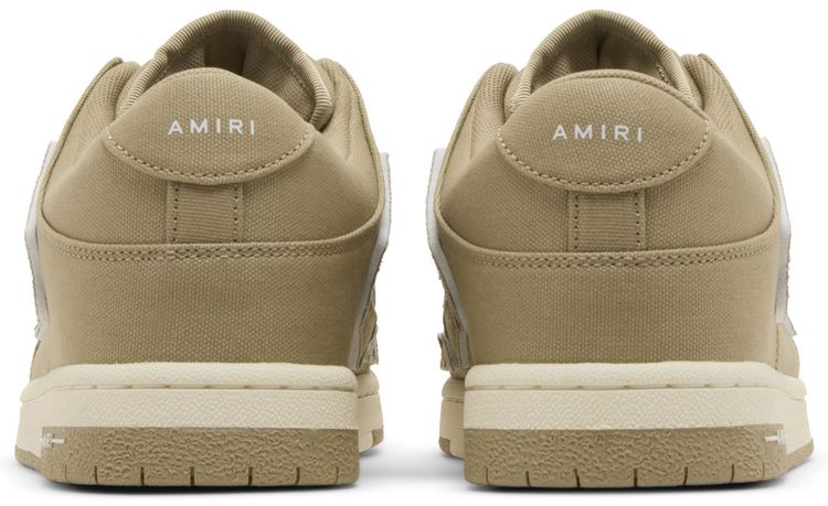 Amiri Chunky Canvas Skel Top Low Green