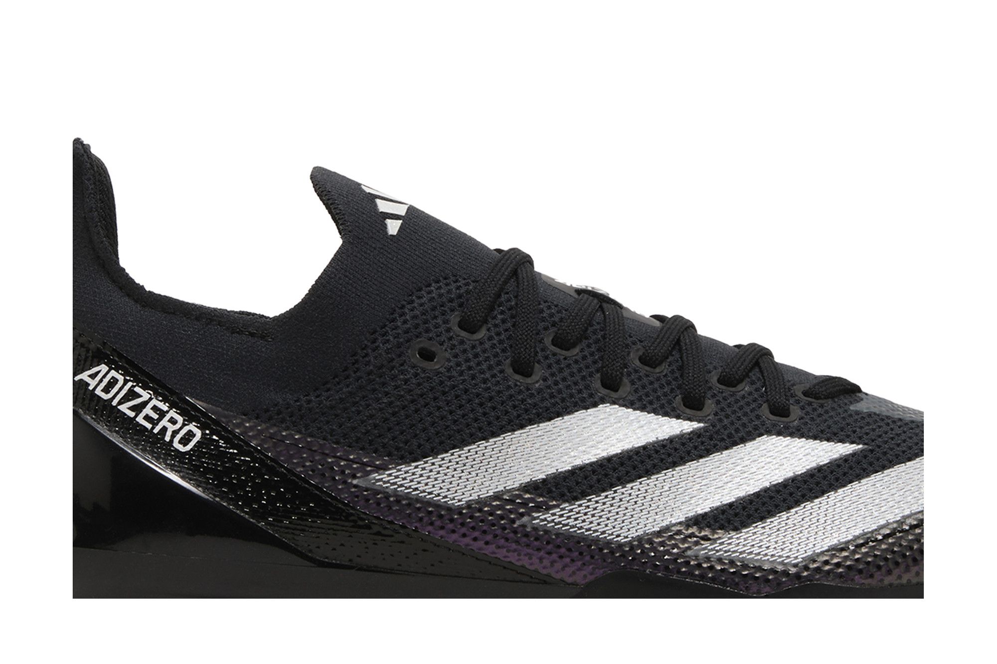 Adizero Electric Cleats BLK/WHT 27.0　S Adidas adizero Electric Black/White Cleats – Home Run Sports