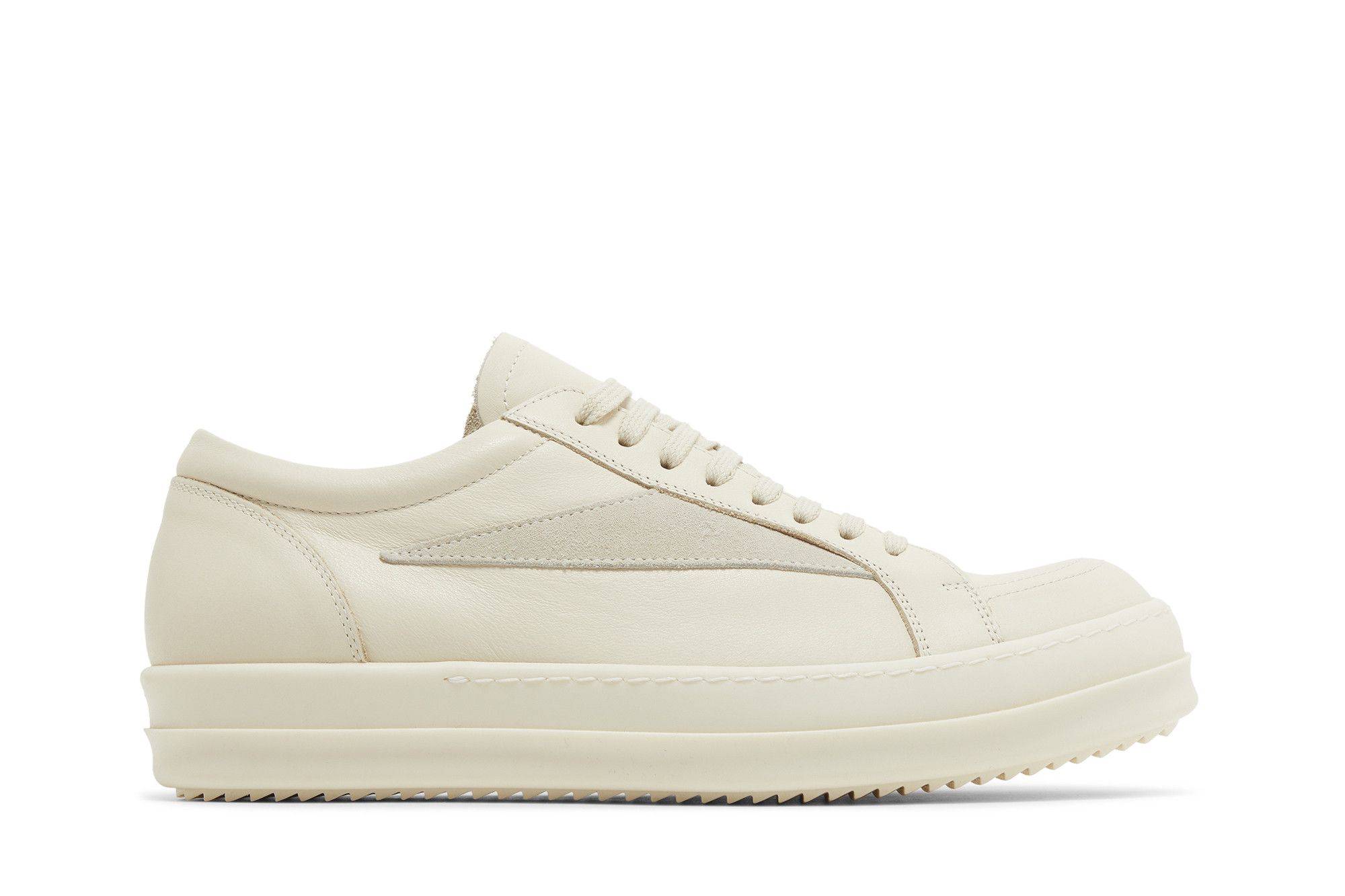 Buy Rick Owens Lido Vintage Sneaker 'Milk' - RU01D3897