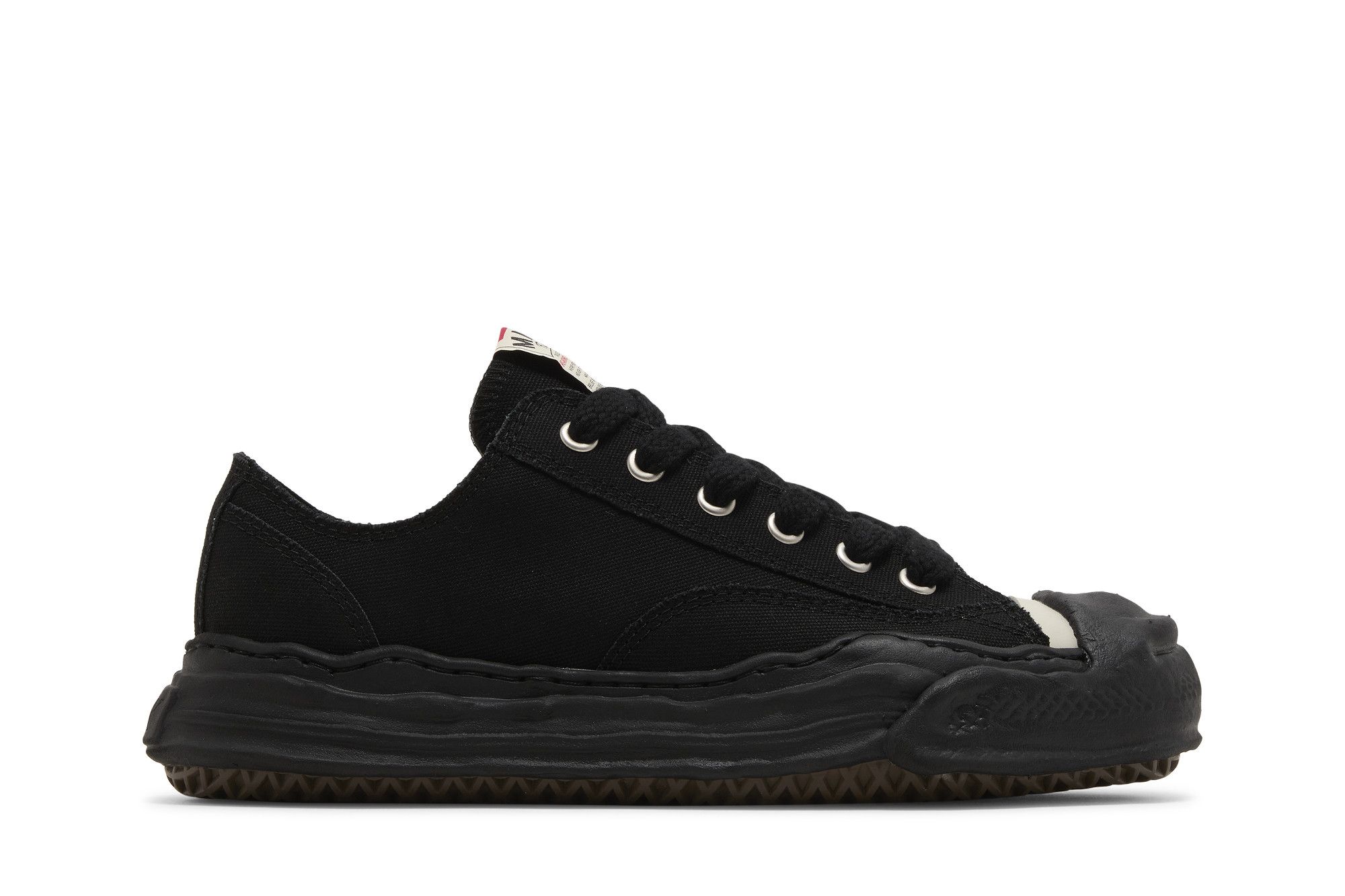 Buy Maison Mihara Yasuhiro Hank OG Sole Canvas Low 'Black