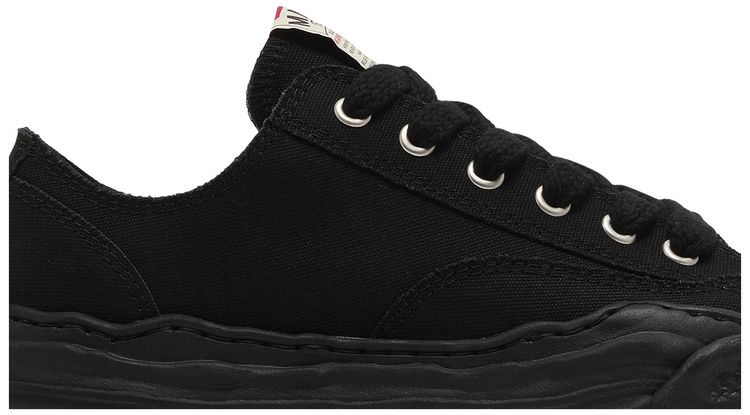 Maison Mihara Yasuhiro Hank OG Sole Canvas Low Black