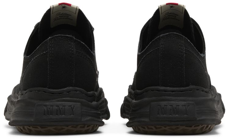 Maison Mihara Yasuhiro Hank OG Sole Canvas Low Black