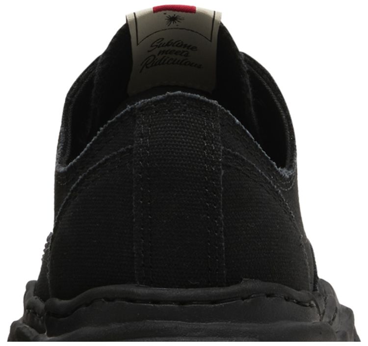 Maison Mihara Yasuhiro Hank OG Sole Canvas Low Black