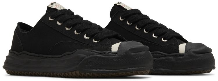 Maison Mihara Yasuhiro Hank OG Sole Canvas Low Black
