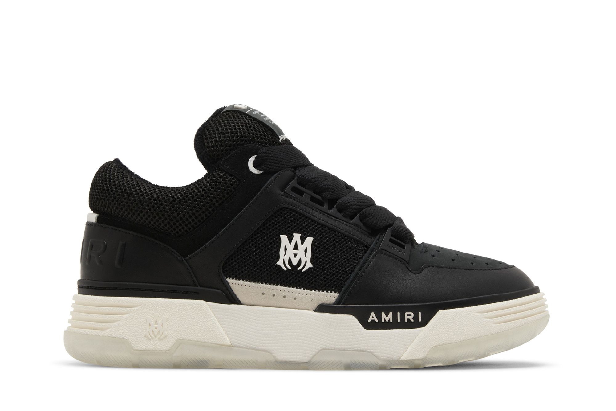 スニーカー AMIRI Men Sneakers White AMFOSR1103 BLACK AMIRI MA Runner sneakers for Men - White in UAE | Level Shoes