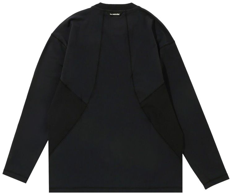 And Wander 34 Rash Guard Black