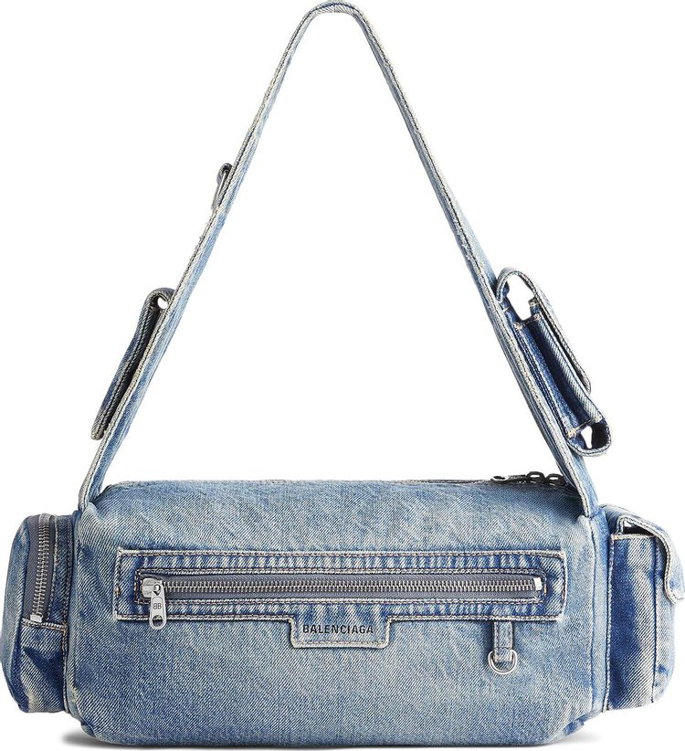 Balenciaga Superbus Sling Bag Vintage Blue