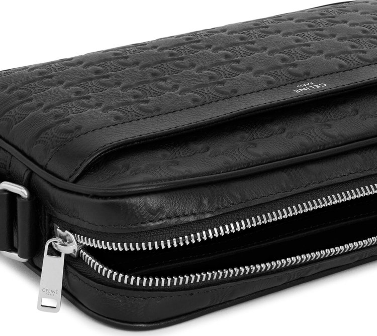 CELINE Horizontal Messenger Black