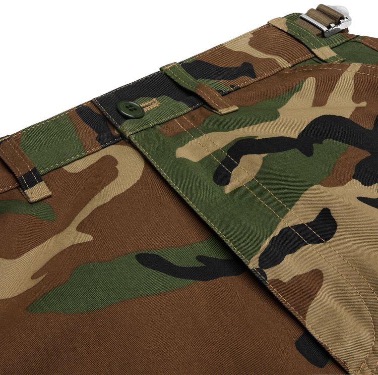 CELINE Pantalon Cargo Camouflage