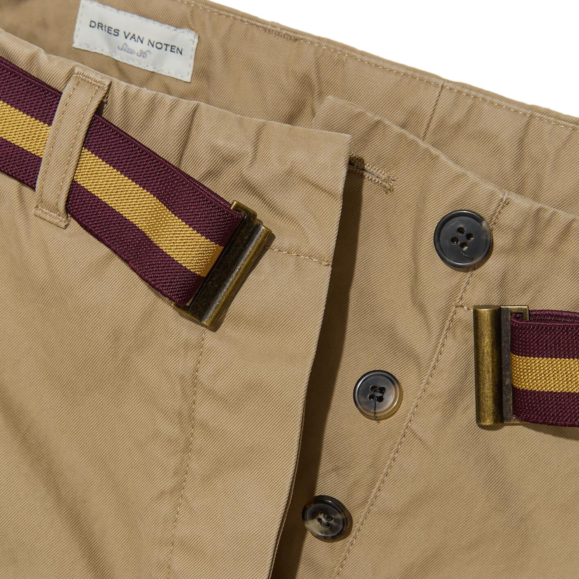 Buy Dries Van Noten Pulian Short Pants 'Beige' - 241 010948