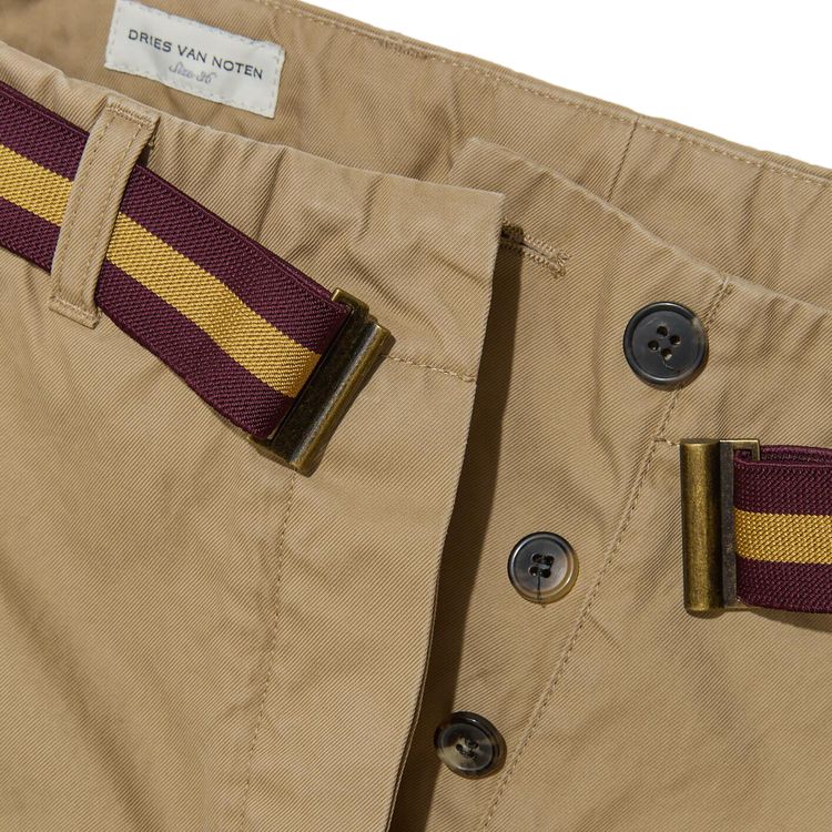 Dries Van Noten Pulian Short Pants Beige