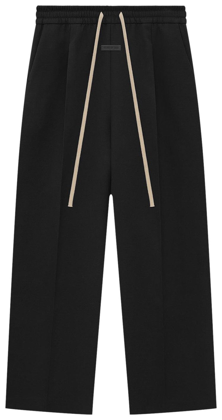 Fear of God Single Pleat Wide Leg Pant Black