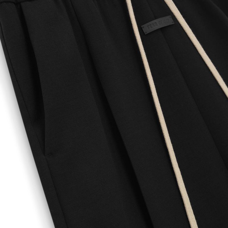Fear of God Single Pleat Wide Leg Pant Black