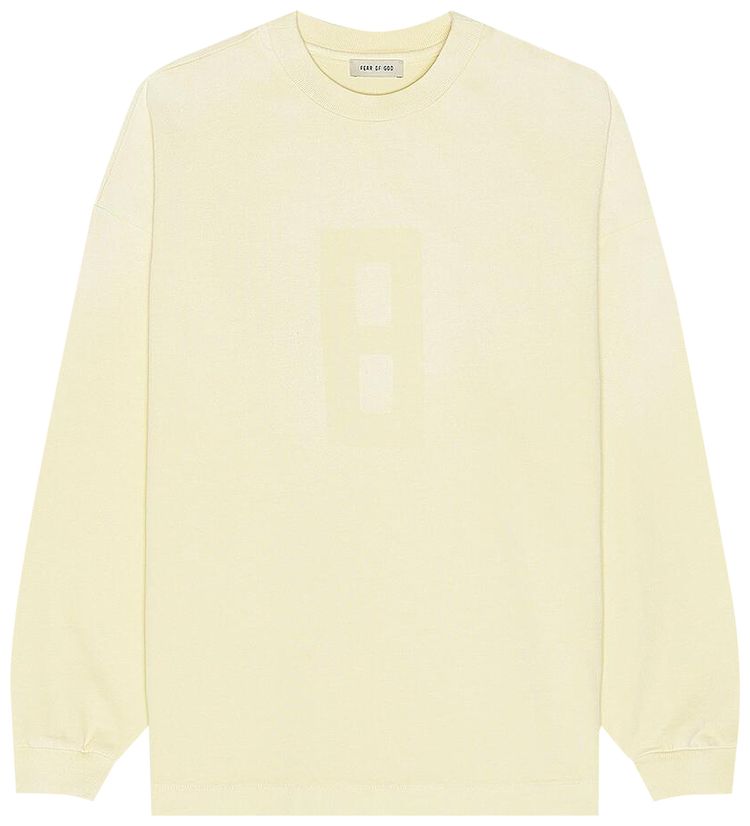 Fear of God Airbrush 8 Long-Sleeve Tee 'Lemon Cream'