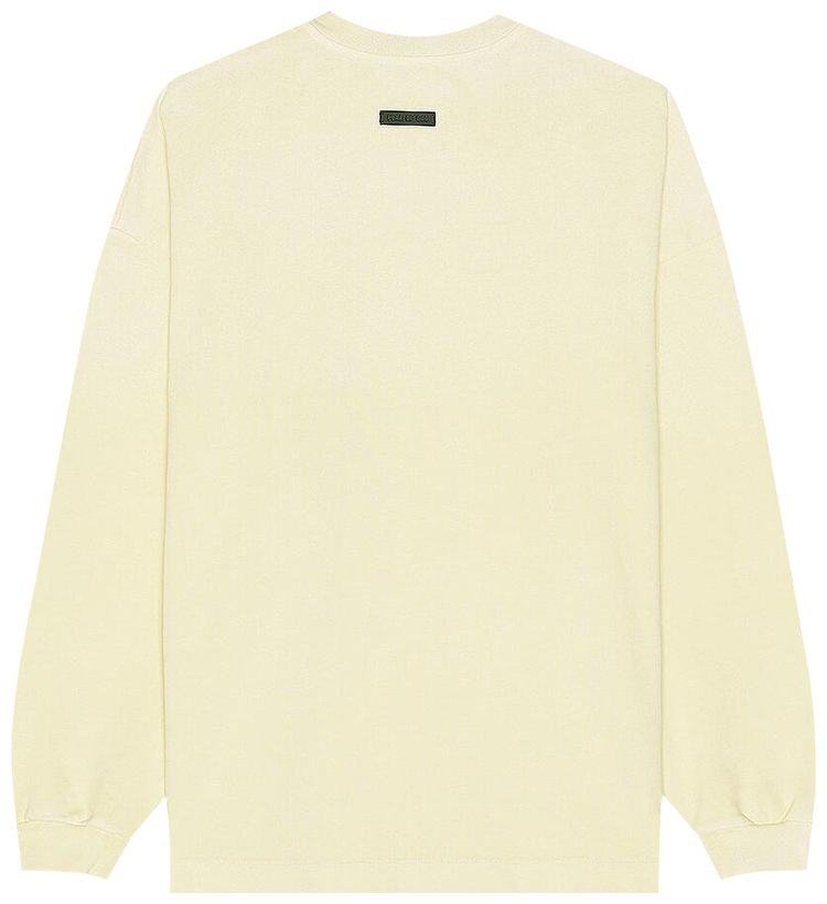 Fear of God Airbrush 8 Long Sleeve Tee Lemon Cream