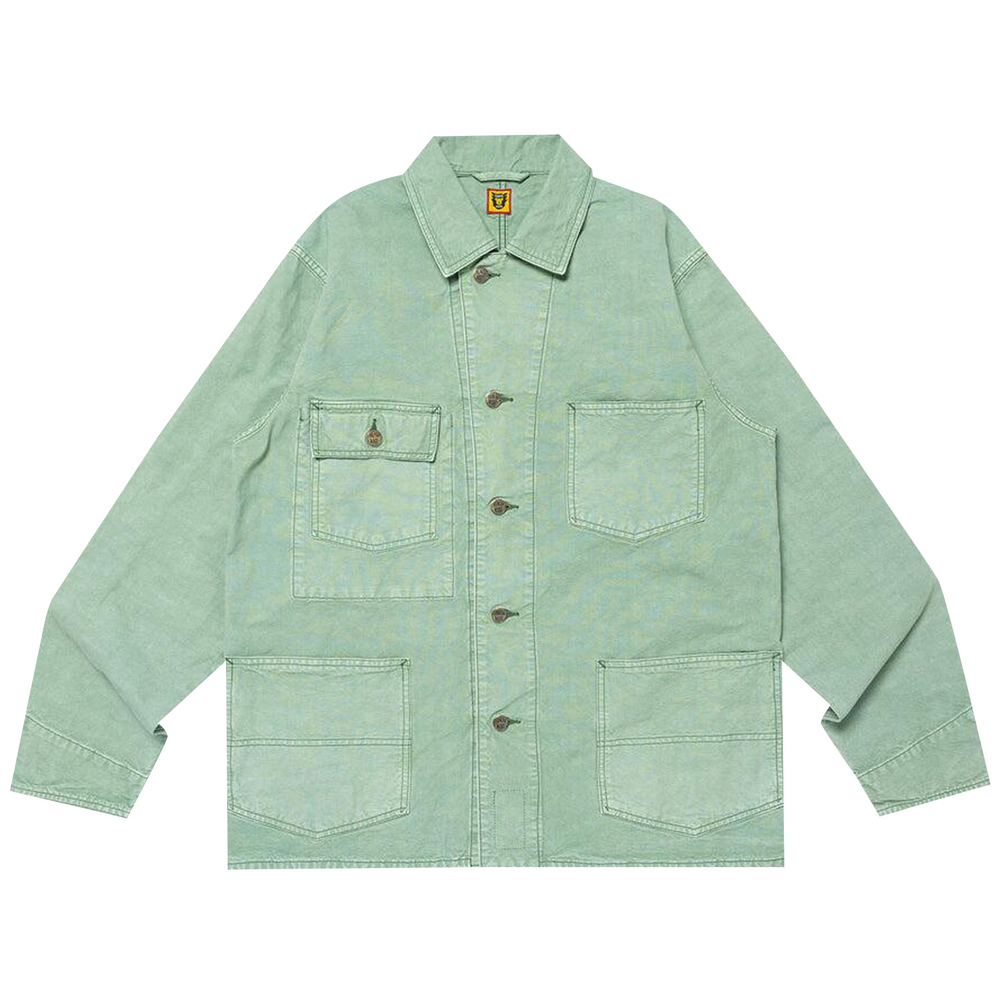 Human Made Garment Dyed Coverall Jacket 'Green'