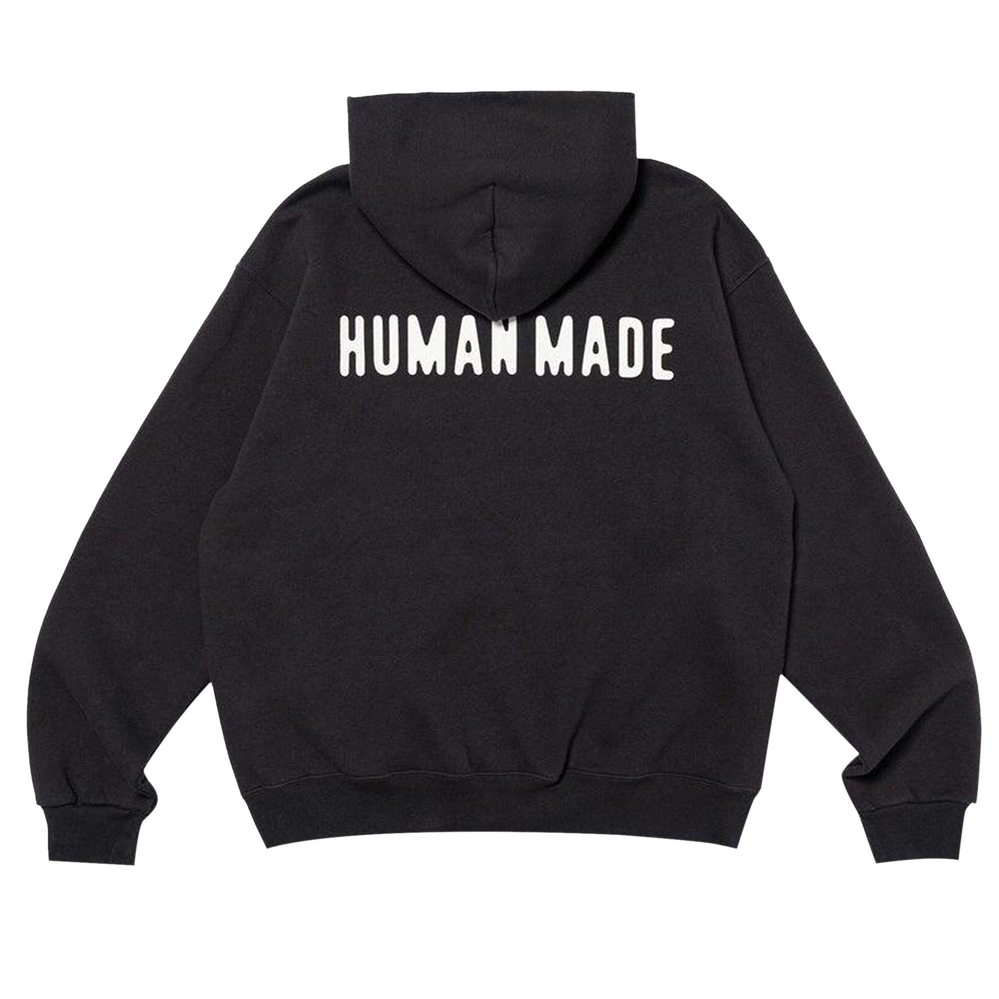 Buy Human Made Zip Up Hoodie Black HM27CS033 BLAC GOAT CA