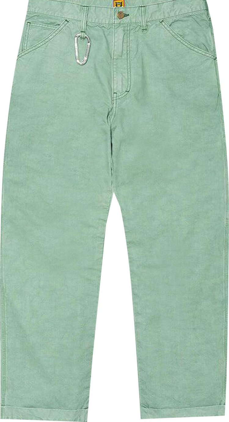 Human Made Garment Dyed Painter Pants 'Green'