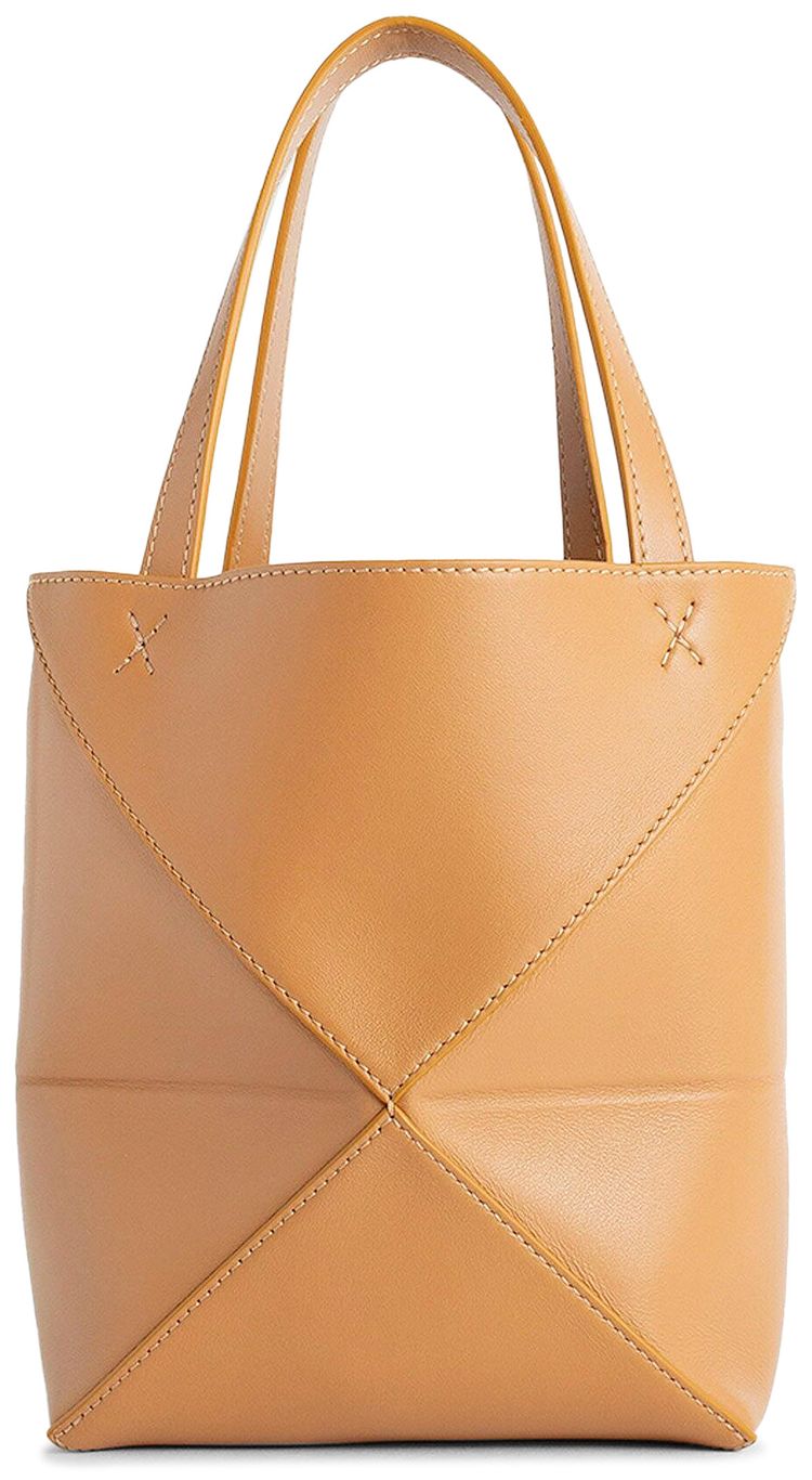 Loewe Puzzle Fold Tote Mini Warm Desert