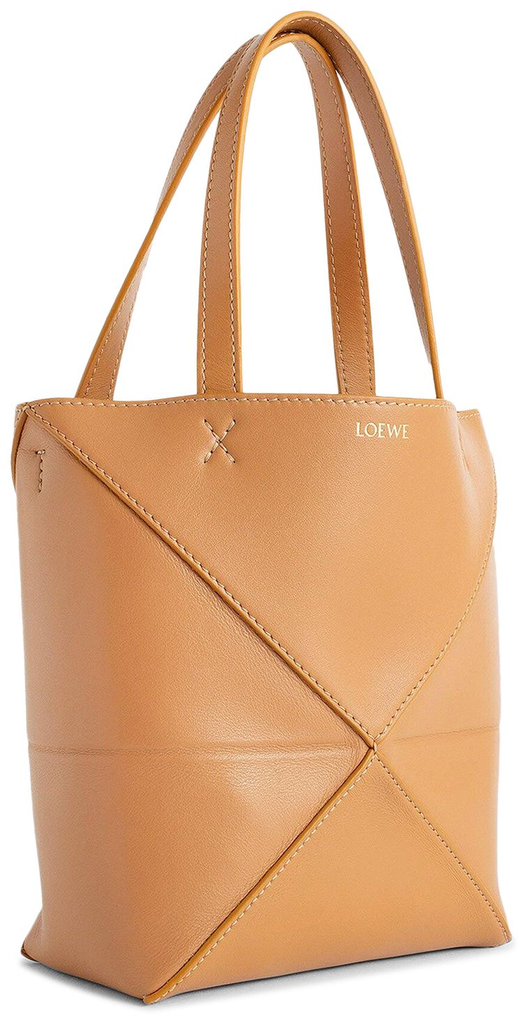 Loewe Puzzle Fold Tote Mini Warm Desert