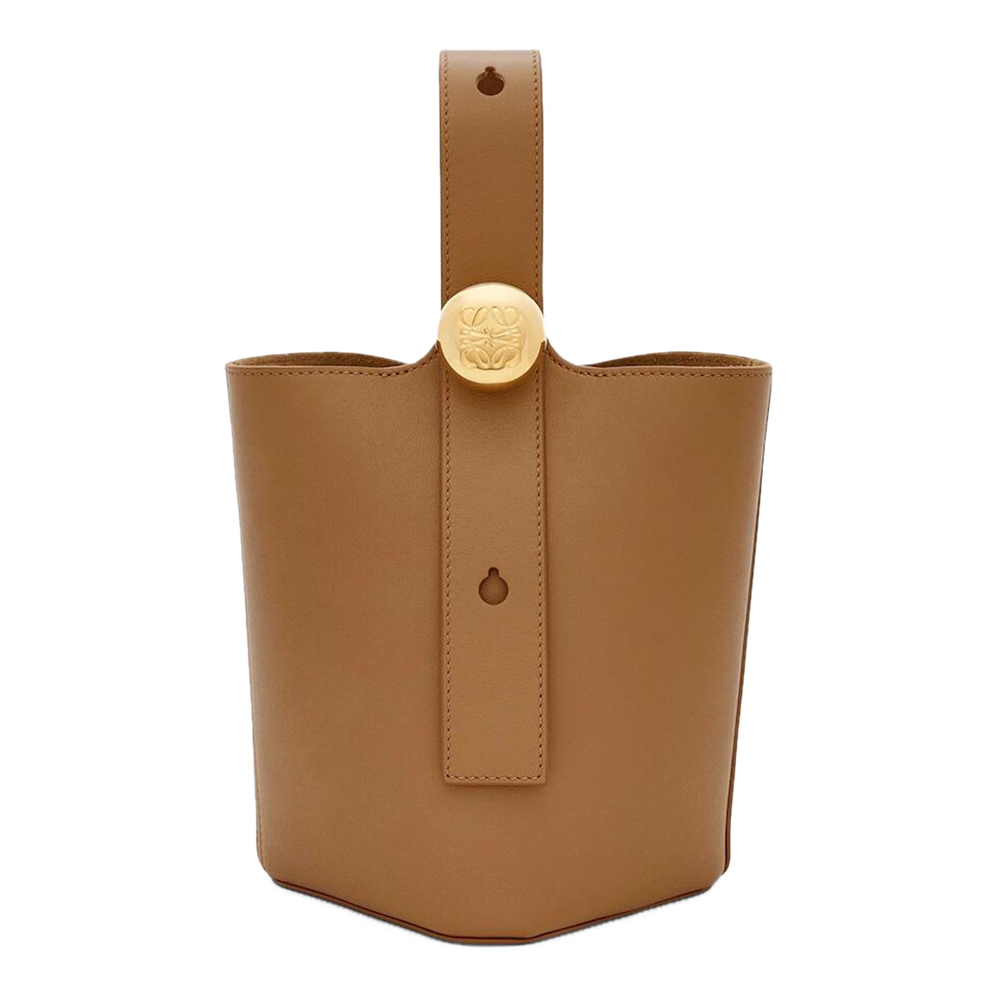 Buy Loewe Pebble Bucket Mini 'Oak' - AANBBBMX01 3980 | GOAT CA