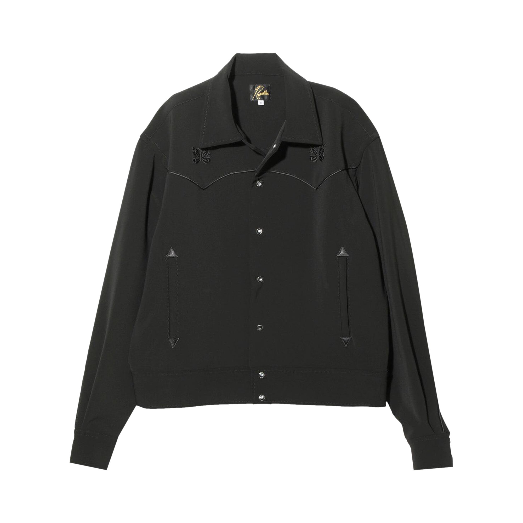 Buy Needles Piping Cowboy Jacket 'Black' - 0T136 BLAC | GOAT