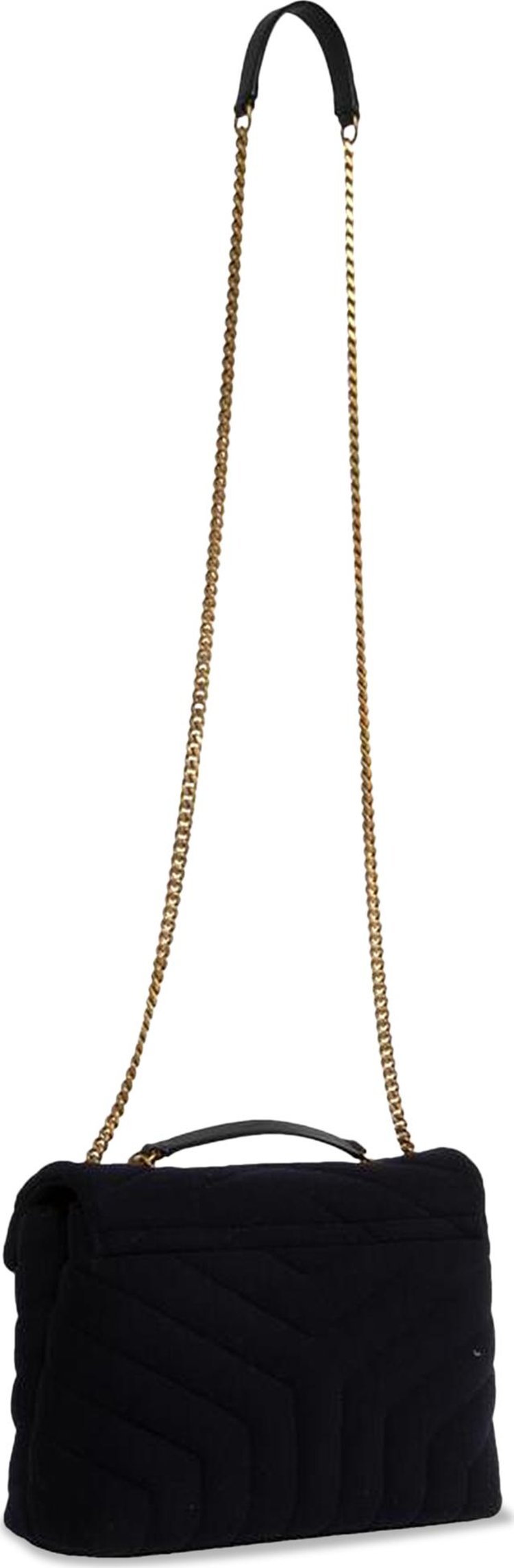 Saint Laurent Small Loulou Chain Bag Blue Sea