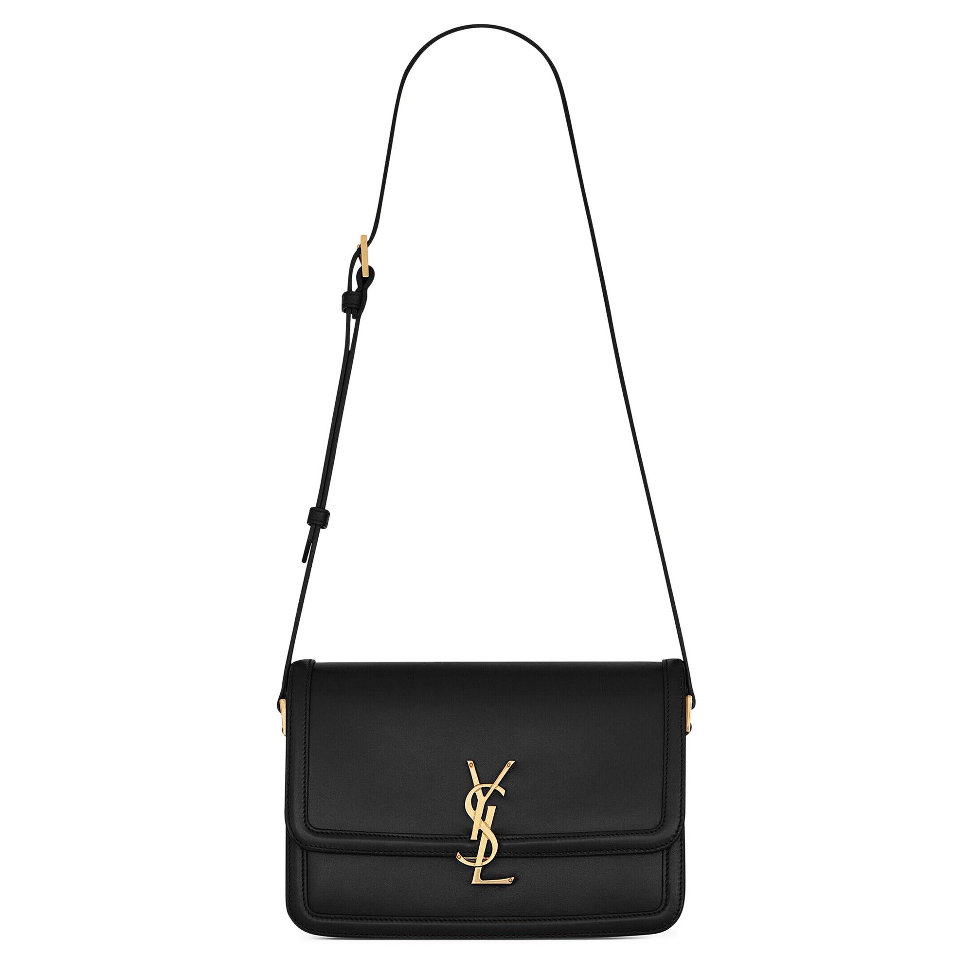【24SS NEW】SAINT LAURENT/ SOLFERINO MEDIUM ショルダーバッグ Saint Laurent Solferino Monogram Leather Crossbody Bag